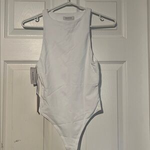 Babaton White Bodysuit- BNWT